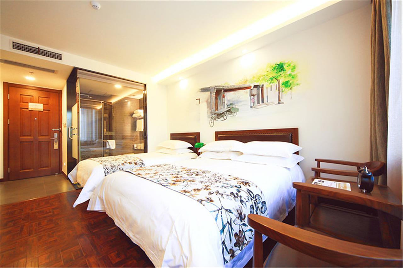 Nostalgia Hotel Near Tianjin Polar Ocean Word- Tianjin Fonte Joy World, 10 Minutes Drive Away From Tianjin Tanggu High-Speed Railway Station, Free Ice-Cream, Mineral Water, Snacks And Laundry Service, English Communication Well Exteriér fotografie